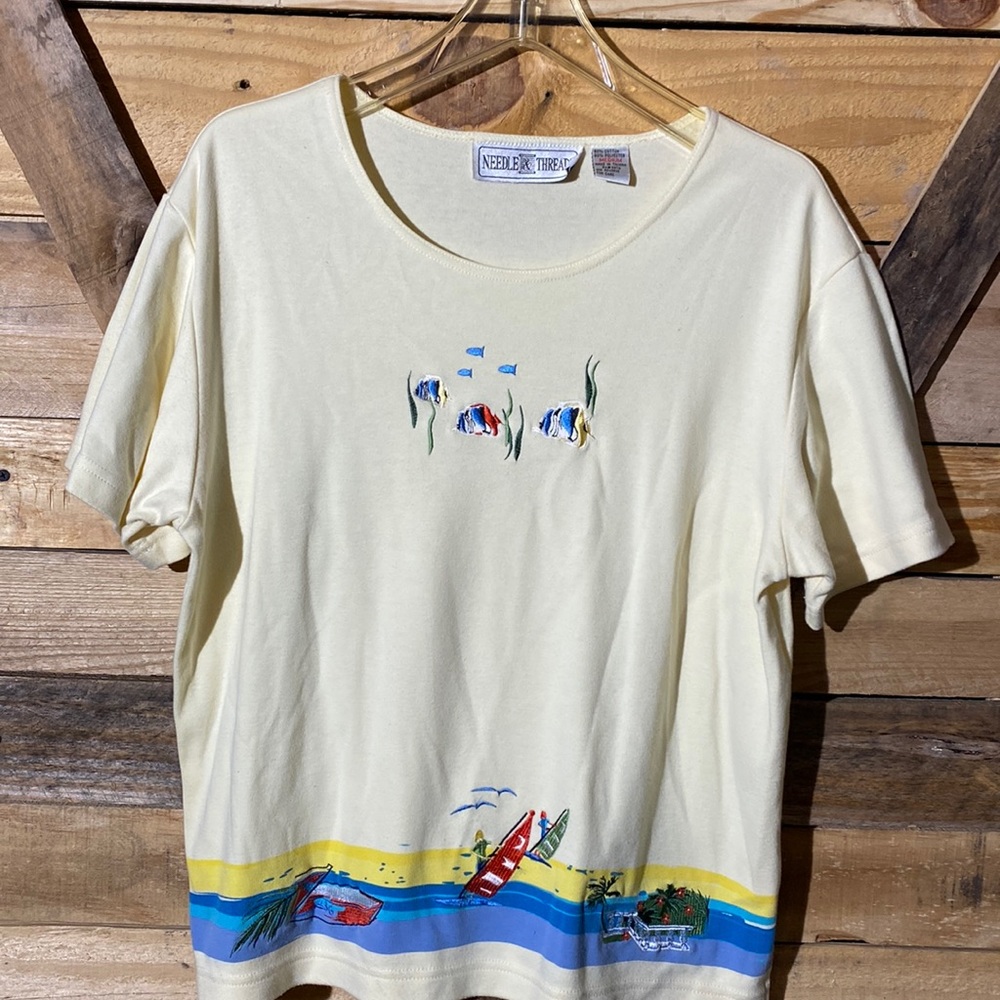 Needle & Threads Beach T-shirt Size M